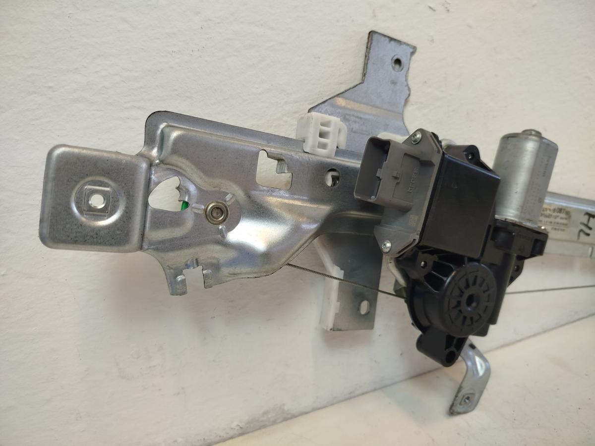 Peugeot 3008 I Typ 0U Fensterheber hinten links elektr Motor und Hebermechanik
