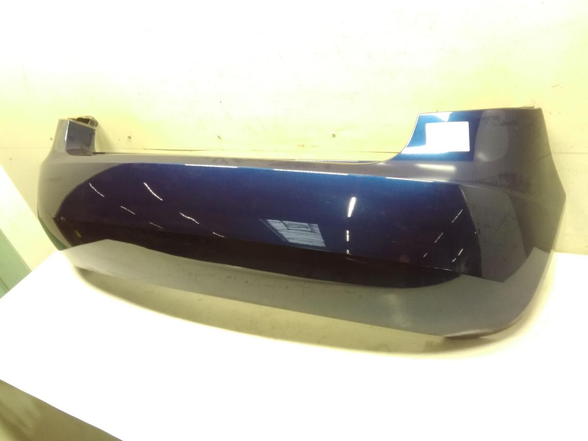 Skoda Fabia 2 5J Limo original Stoßfänger Stoßstange hinten stormblau Bj.2008