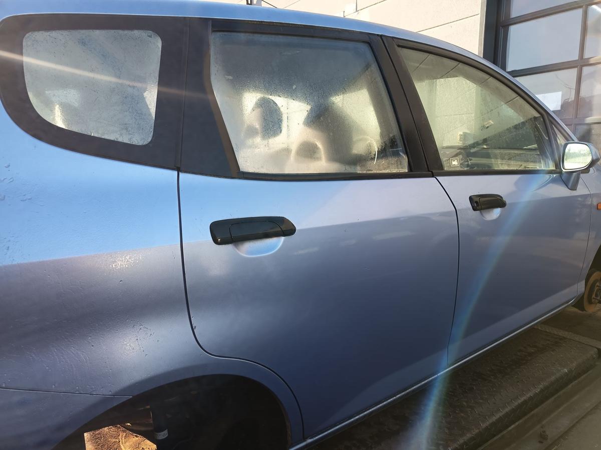 Honda Jazz GD1 original T&uuml;r hinten rechts B506M Ice Blue Baujahr 2002