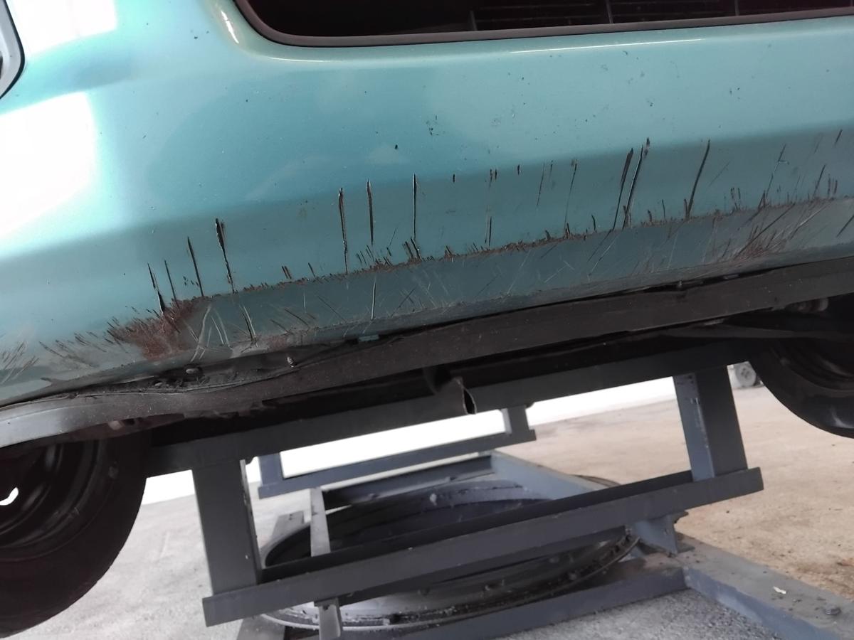 Suzuki Splash EX original Sto&szlig;f&auml;nger Sto&szlig;stange vorn ZKC Splash Turquoise BJ2008