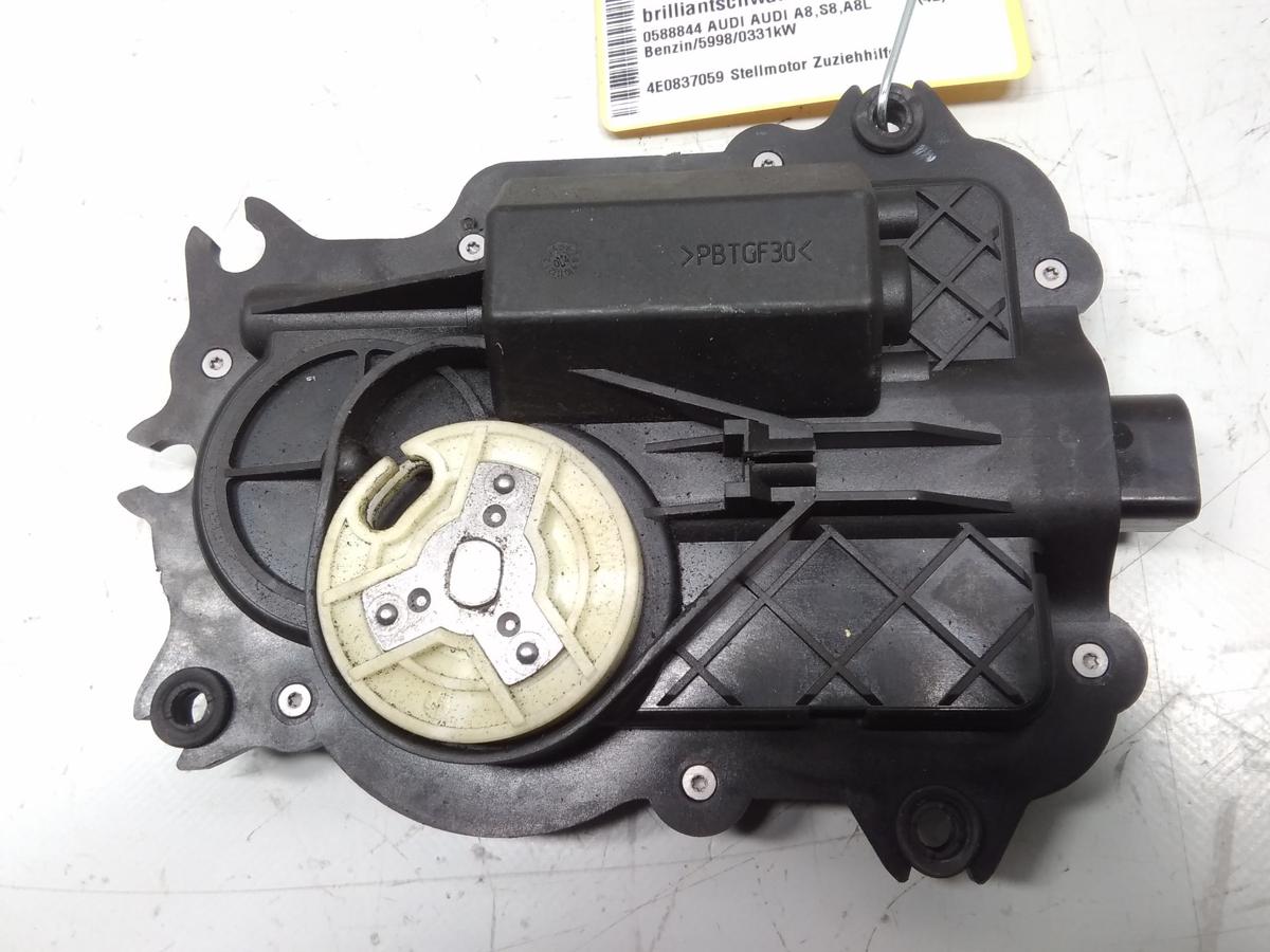 Audi A8 D3 4E original Stellmotor Zuziehhilfe Softclose T&uuml;r vorn links Bj.2004