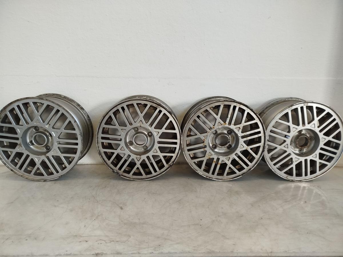 VW Golf 1 Jetta Satz Alufelgen Ronal Votex 6x14 ET38 OEM Felge 4x100