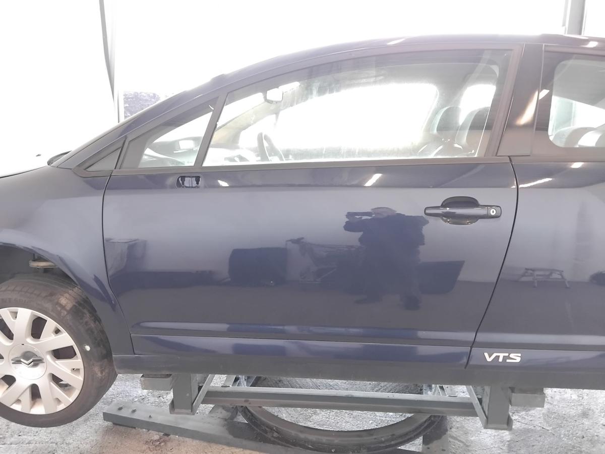 Citroen C4 Coupe T&uuml;r vorn links Fahrert&uuml;r 3-t&uuml;rig KPU Oriental Blau BJ2007