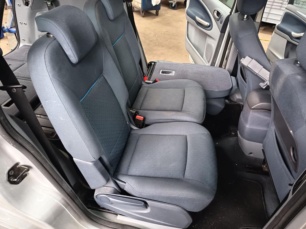 Ford S-Max 1 original Sitz hinten rechts Reihe 2 Stoff blau/grau Bj 2009
