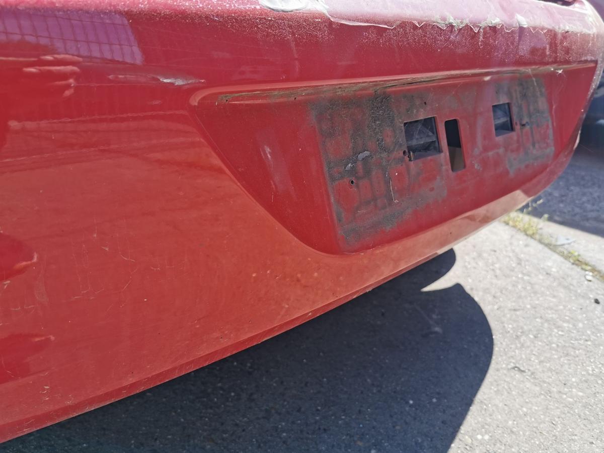 Renault Clio 2 Campus Stossfänger Stossstange Bumper hinten OV727 Red Brisk
