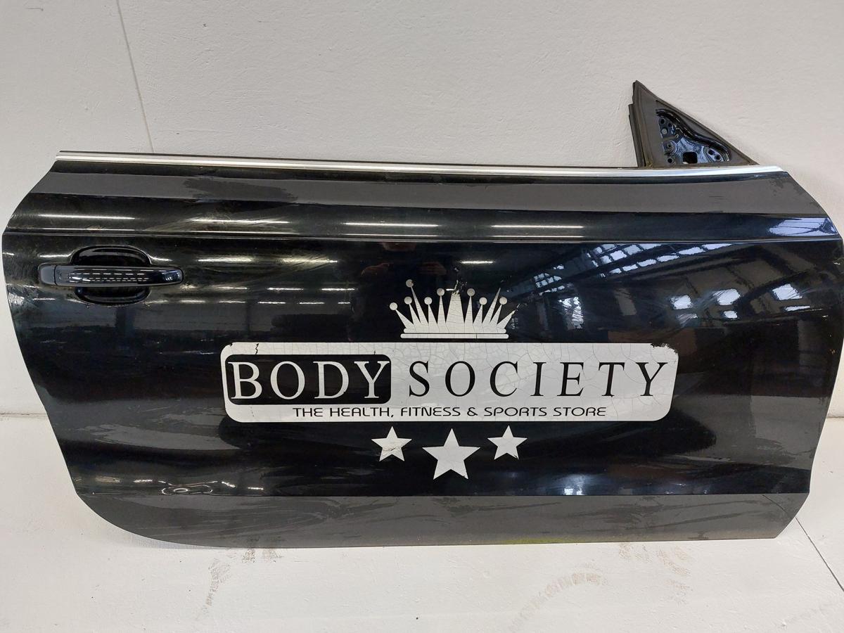 Audi A5 8T Coupe Tür vorn rechts 2 türer Rohbau Beifahrertür LZ9Y schwarz Delle