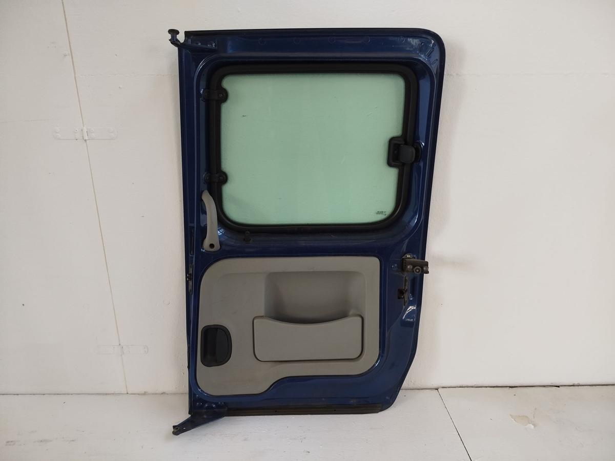 Renault Kangoo KC Schiebetür hinten rechts Fenster Fondtür NV432 Bleu Methyl