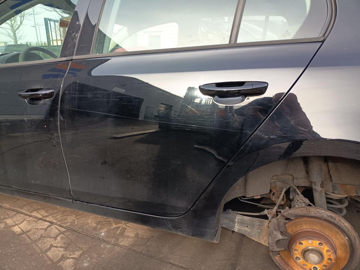 VW Golf VI 6 Limo orig Tür hinten links L041 Schwarz Bj 2009