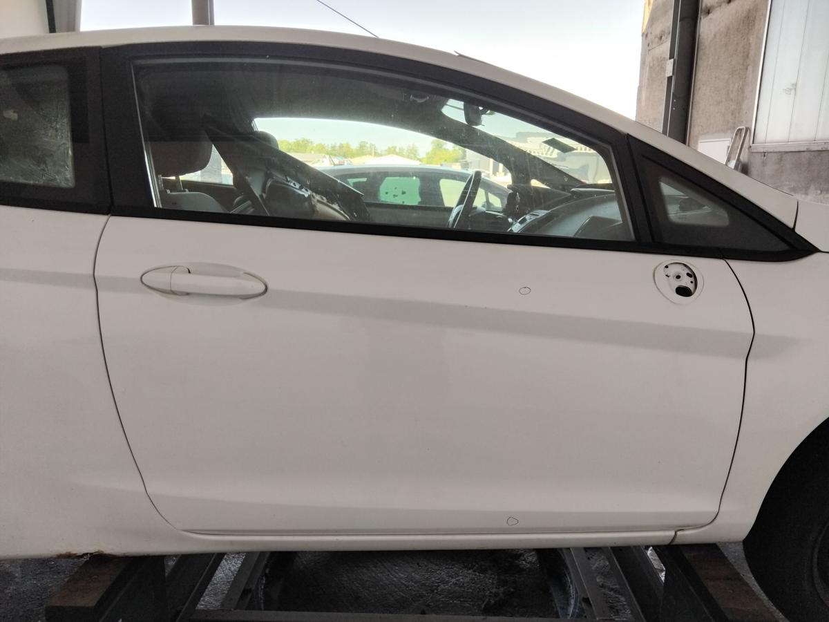 Ford Fiesta JA8 Tür vorn rechts Beifahrertür 3-Türer frostweiß BJ2009