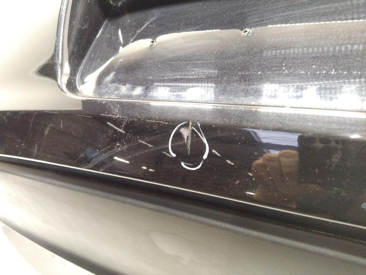 VW Golf 6 original Stoßfänger Stoßstange hinten Fließheck BJ2011 LC9X Deep Black