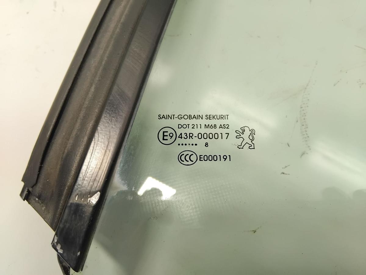 Peugeot 207 CC Seitenscheibe hinten links gr&uuml;ncolor Bj.2009