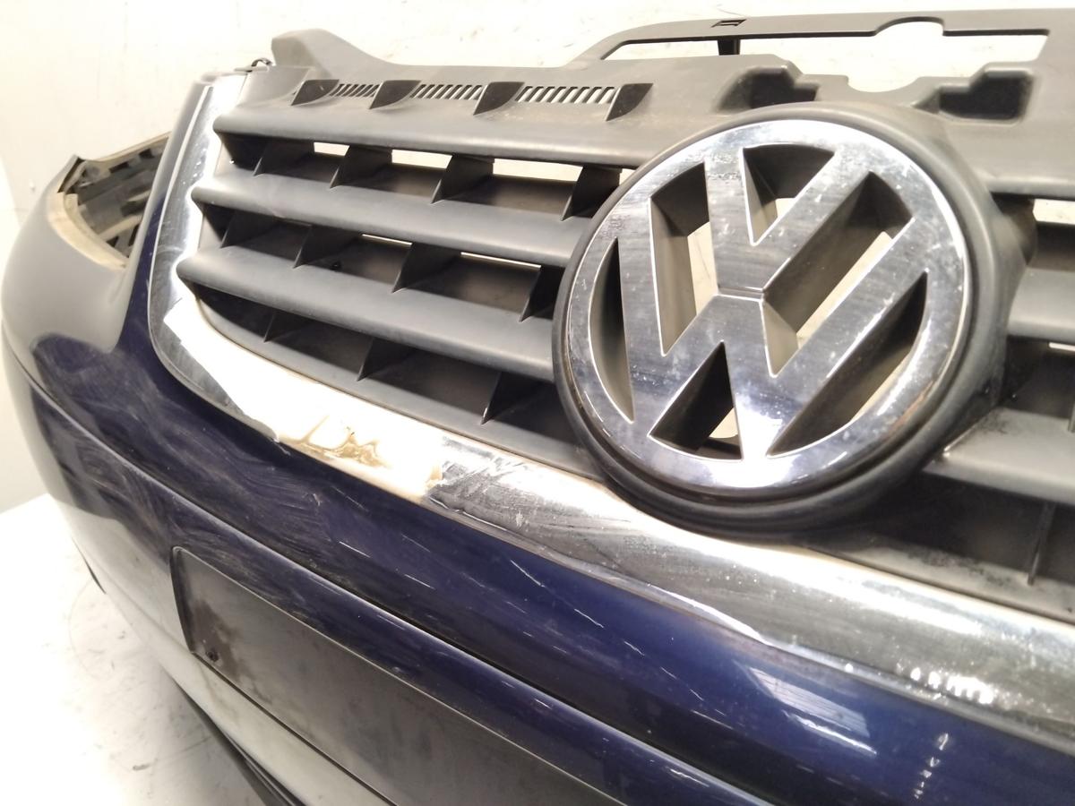 VW Touran 1T original Sto&szlig;f&auml;nger Sto&szlig;stange vorn LB5N Indigoblau Metallic BJ2003