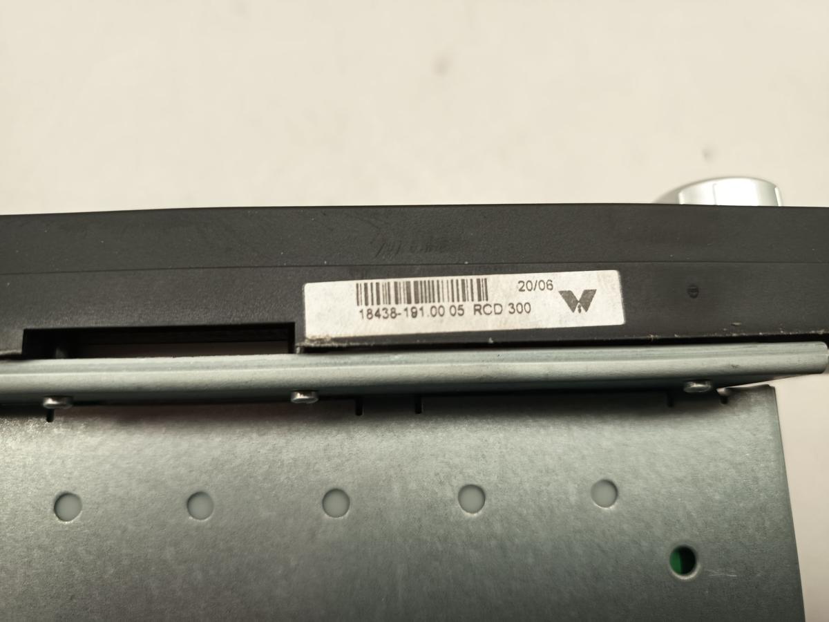 VW Passat 3C original Radio RCD 300 Baujahr 2006