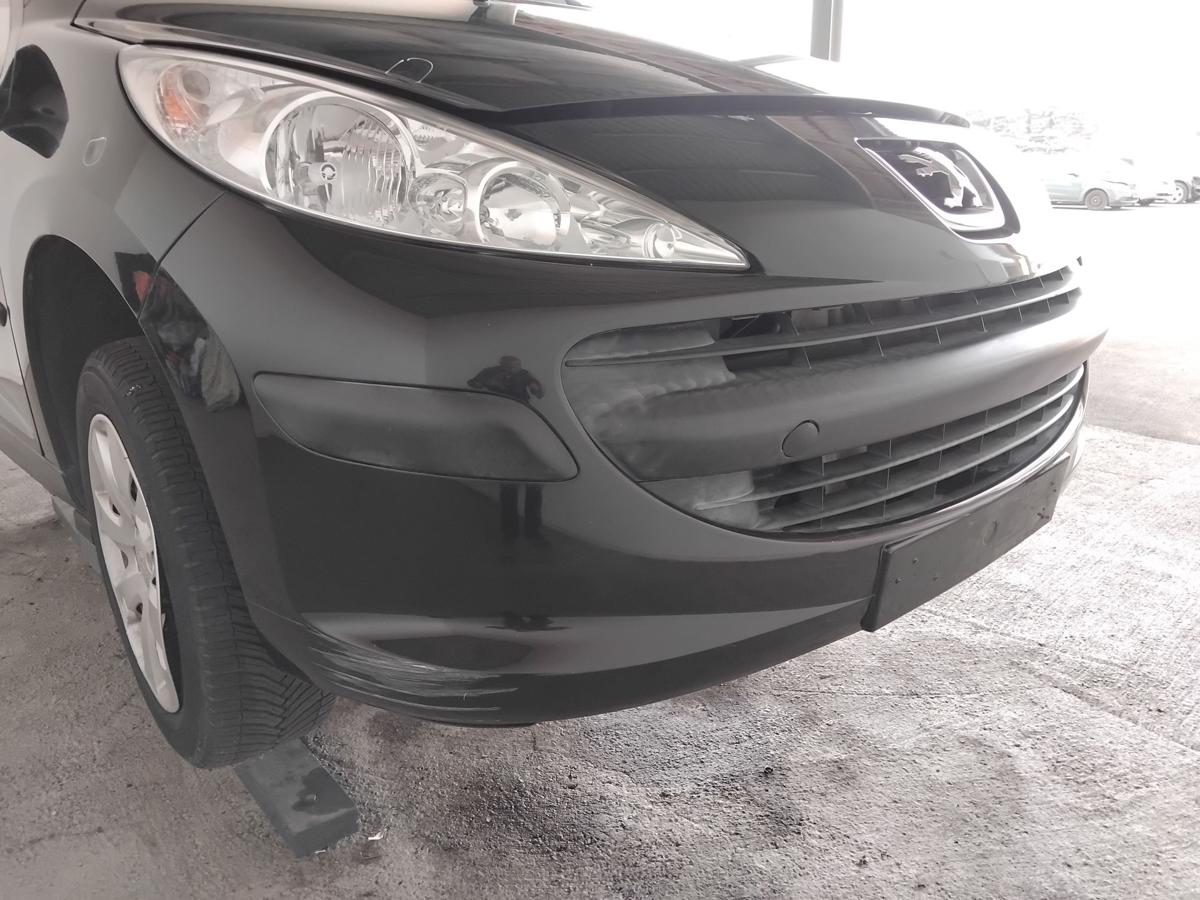 Peugeot 207 WA orig Sto&szlig;stange Stossf&auml;nger vorn schwarz EXL obsidien BJ2007