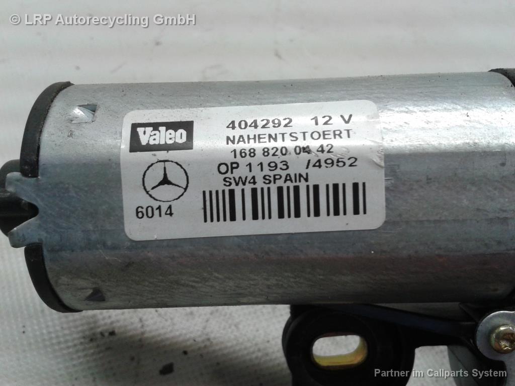 Mercedes Benz A-Klasse W168 BJ2004 Motor Wischermotor hinten 1688200442 Valeo