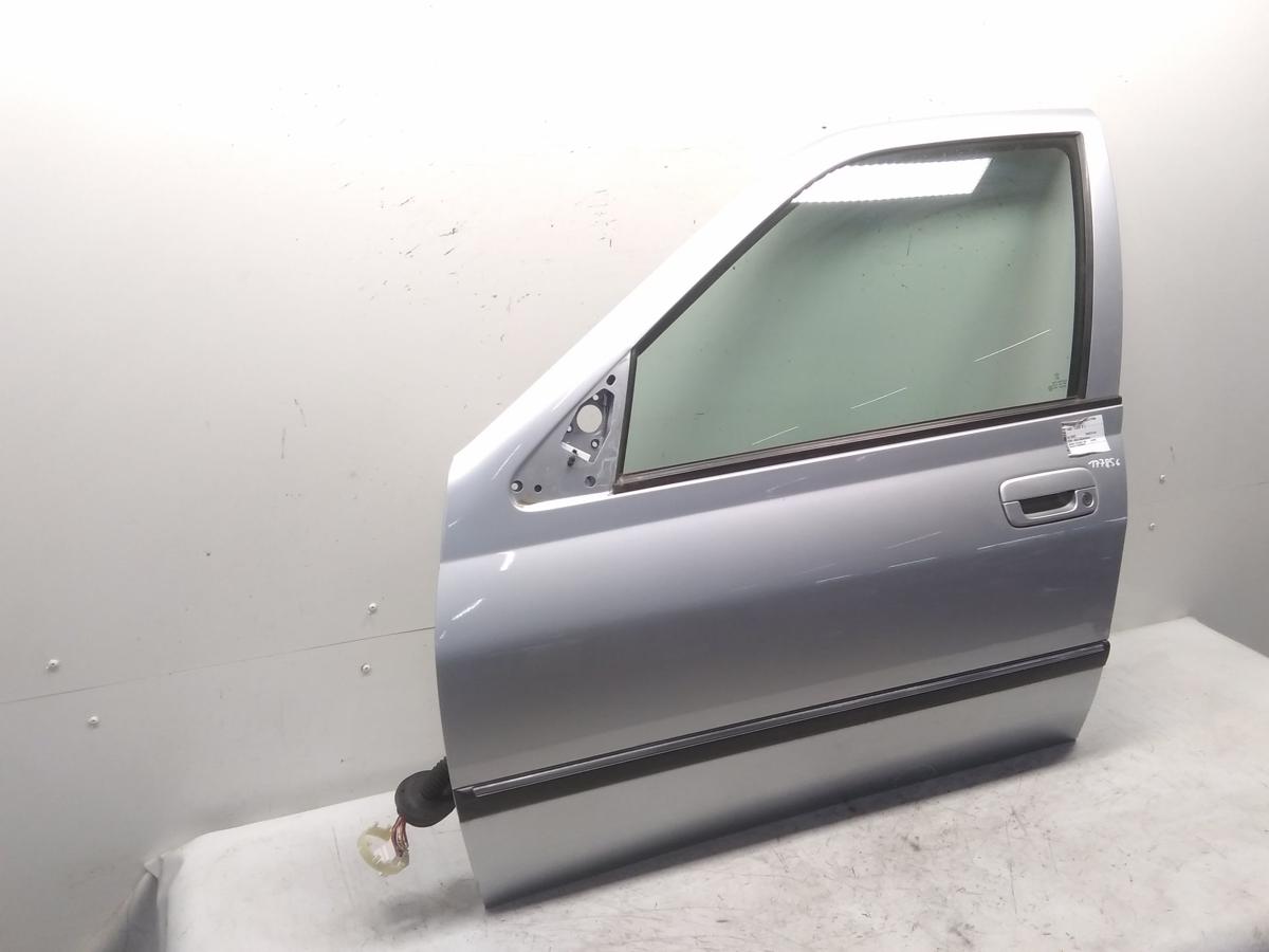 Peugeot 406 Facelift Tür vorn links Fahrertür silber EZR aluminiumgrau BJ2002