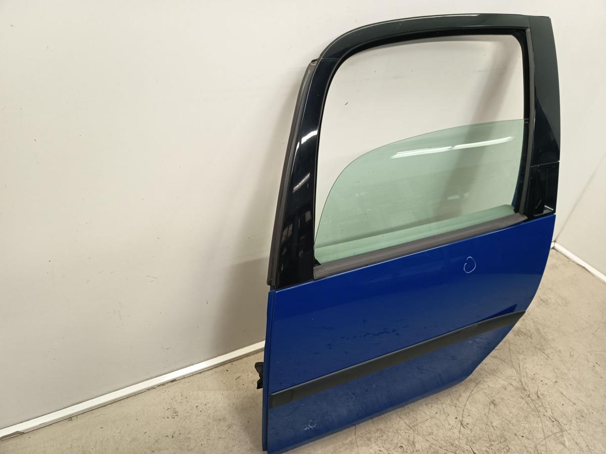 Skoda Roomster 5J Bj 2006 original Tür hinten links Fahrer LF5K Dynamicblau