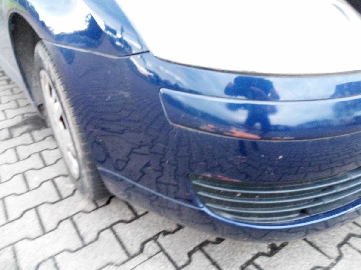 Citroen C4 Coupeoriginal Stoßstange Stossfänger vorn KPU Blau Oriental Bj.2007