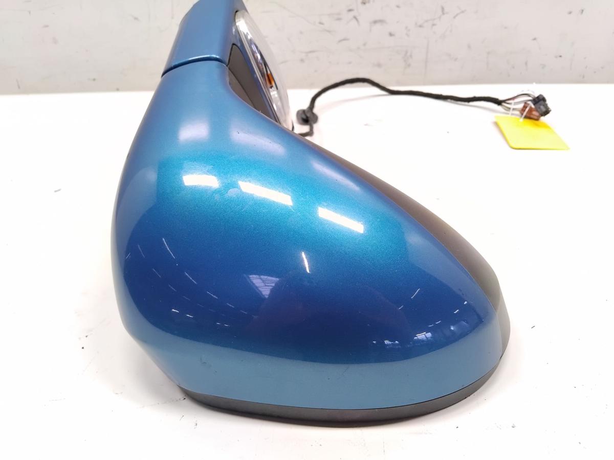 Peugeot 207 CC original Au&szlig;enspiegel rechts blaumetallic KMU blau neysha Bj.2009