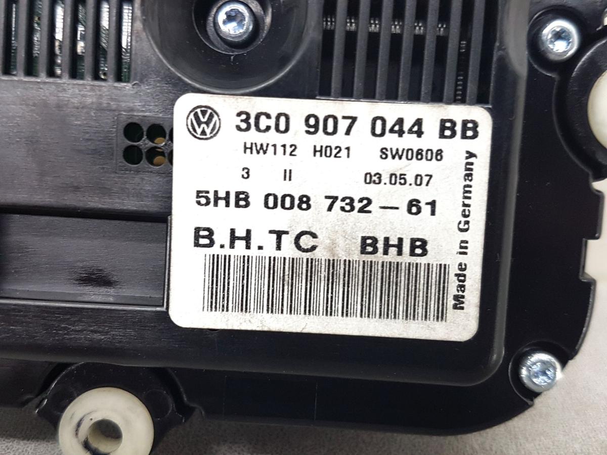 VW Passat 3C Klimabedienteil 3C0907044BB 5HB00873261 Bj06 Klimaautomatik