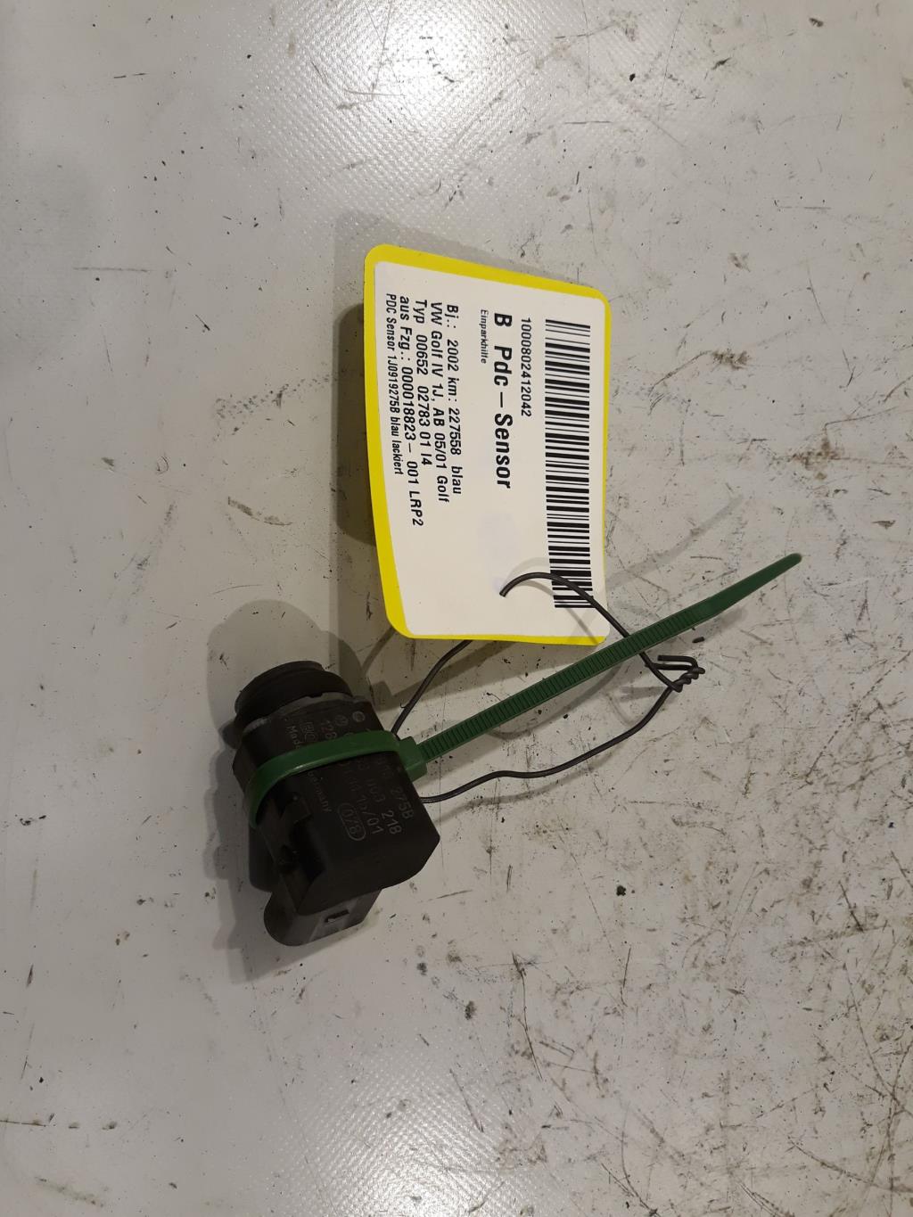 VW Golf 4 IV BJ02 Sensor PDC 1J0919275B Blau