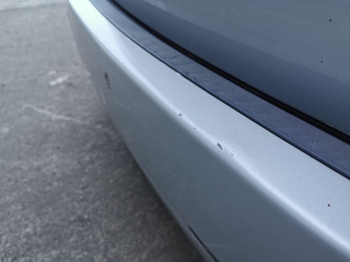 Saab 9-3 YS3 Kombi Stosstange Stossfänger Bumper hinten PDC 309 Kristallsilber