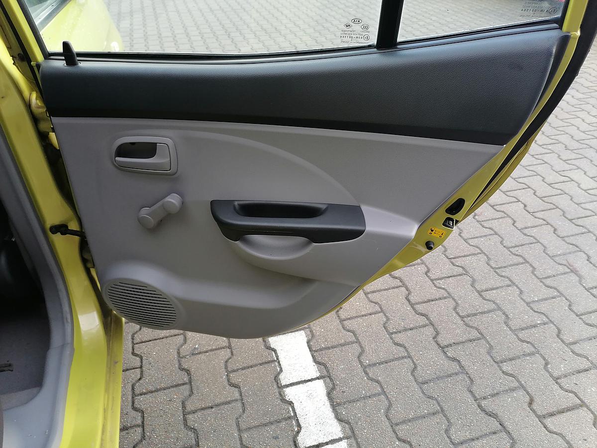 Kia Picanto BA Tür hinten rechts Y2-Lemongelb Metallic BJ04-07