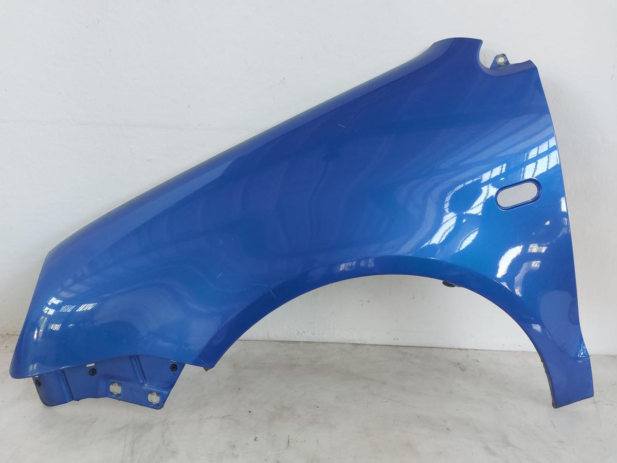 VW Polo 9N1 Kotflügel Fender vorn links LA5M Mercatoblaumetallic Rostpickel