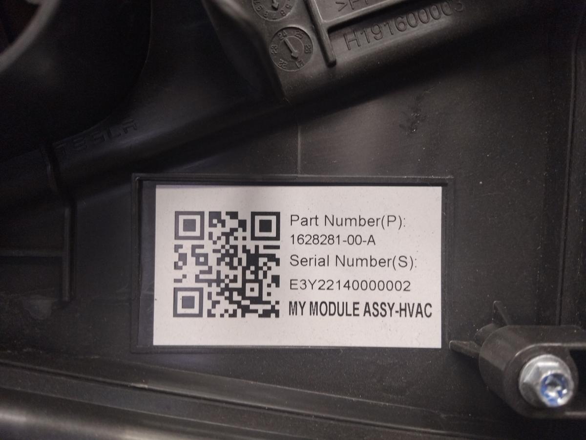 Tesla Model Y original Heizungskasten 162828100A BJ2023