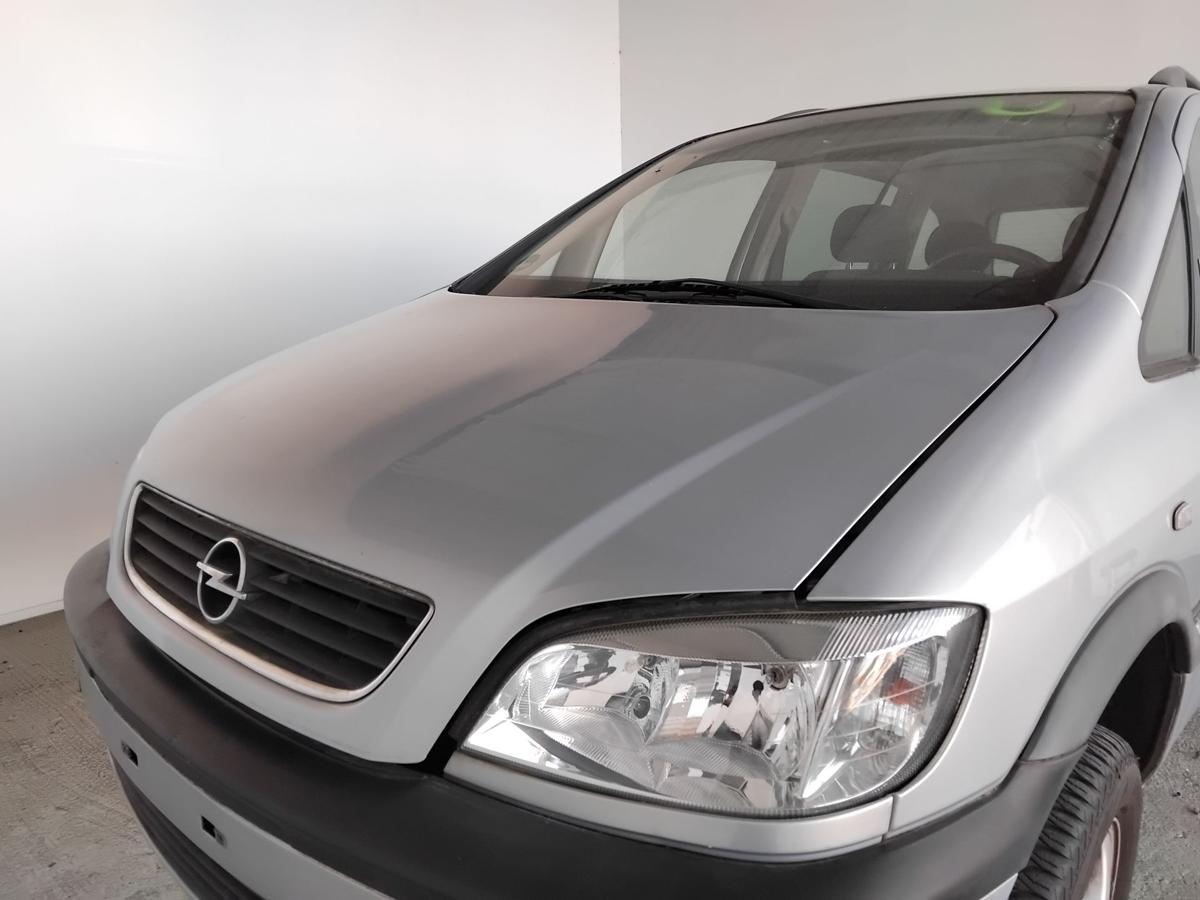 Opel Zafira A Motorhaube 94L Miragemetallic Z151 mit Grill BJ2001