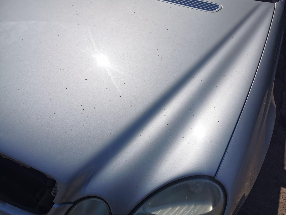 Mercedes E Klasse 211 Motorhaube Haube Klappe Deckel vorn 744 Brillantsilber Met