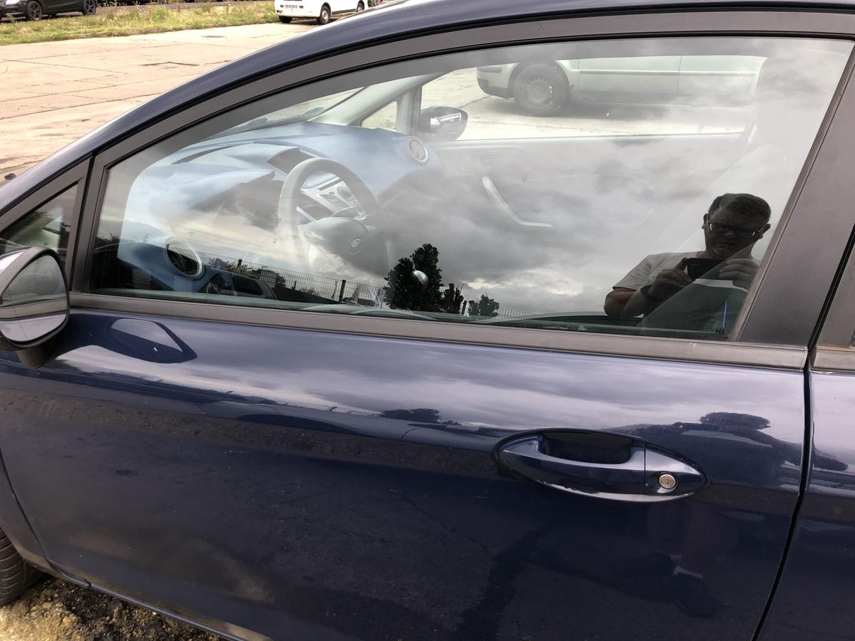 Ford Fiesta JA8 Tür vorn links Fahrertür Rohbau 3 türer Beschreibung lesen