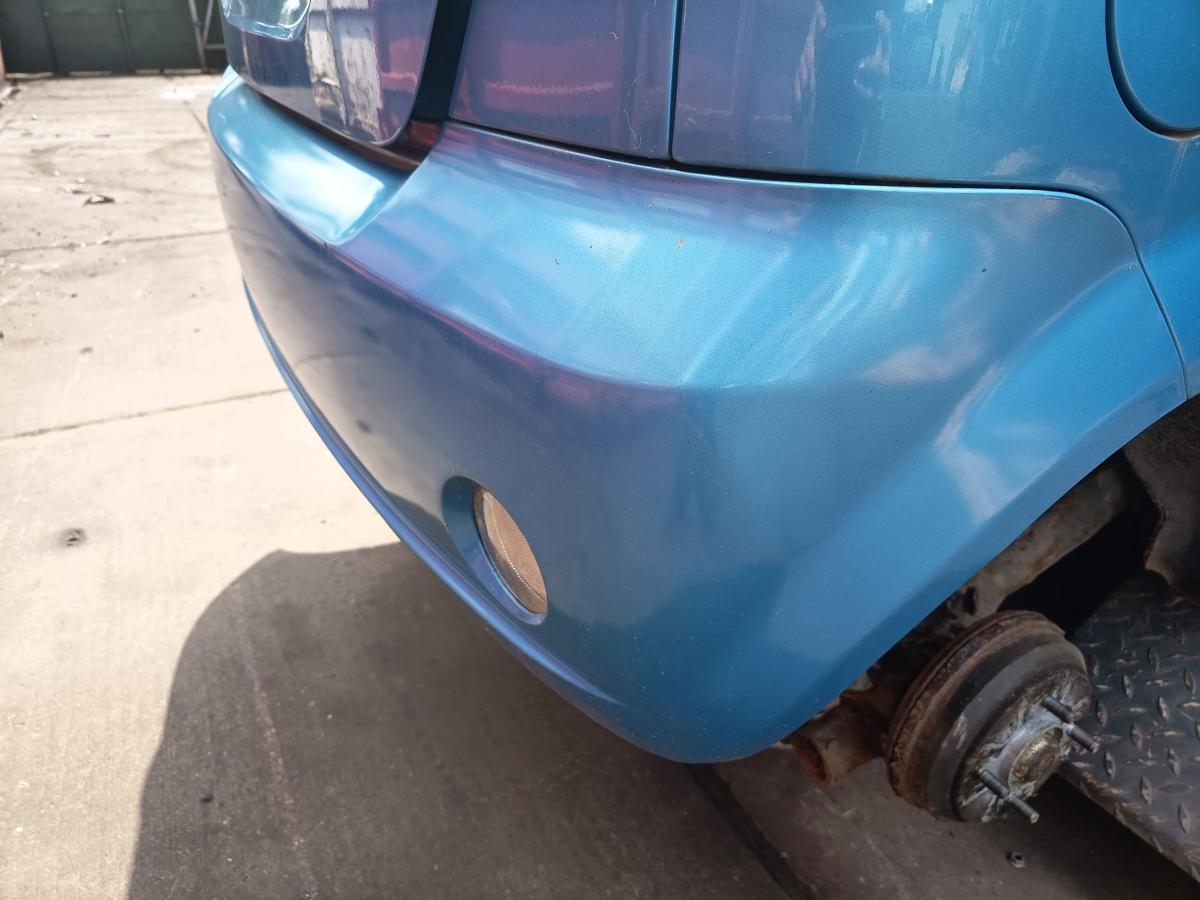 Chevrolet Matiz M200 orig Stoßfänger Stoßstange hinten 12U Ocean Blue MBj 2008