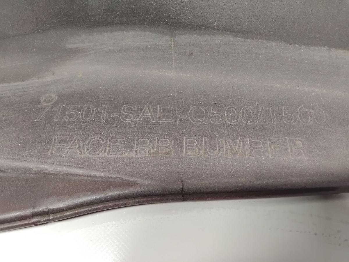 Honda Jazz GE2 orig Sto&szlig;f&auml;nger Sto&szlig;stange hinten R81 Milano Red Facelift BJ2006