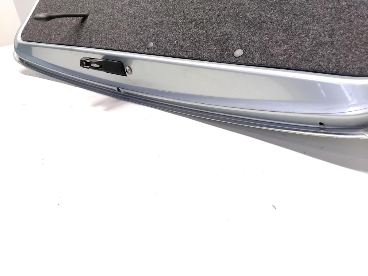 Skoda Fabia 2 5J Facelift Heckklappe arctic green mit Heckscheibe Bj.2011