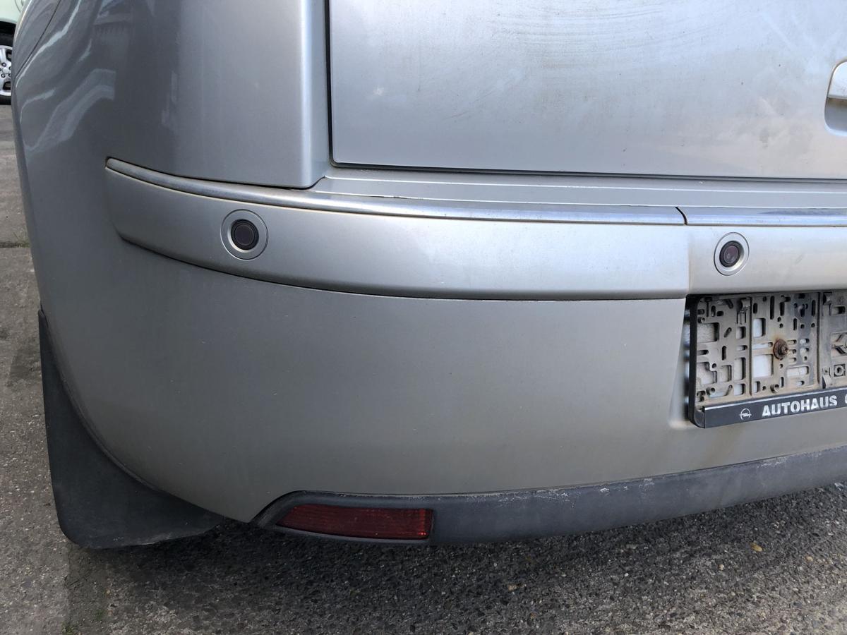 Citroen C4 Typ L Sto&szlig;f&auml;nger hinten Hecksch&uuml;rze 5 t&uuml;rig PDC EZR Aluminium Grau