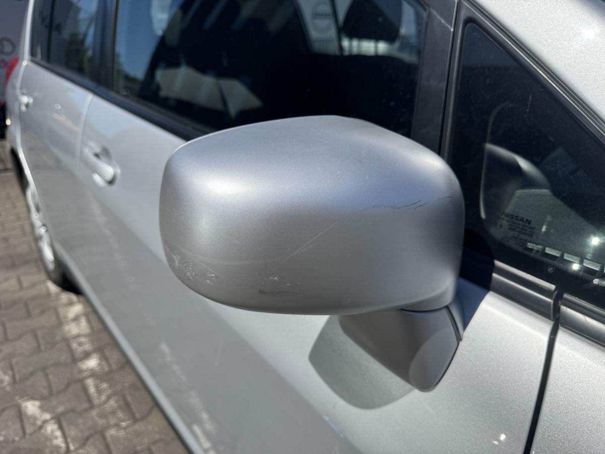 Nissan Tiida original Au&szlig;enspiegel rechts K23 Brilliant Silver Metallic Bj.2009