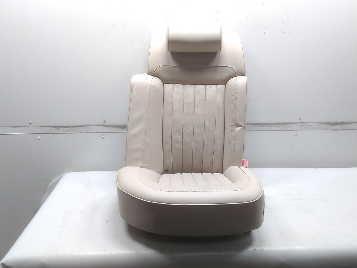 VW Phaeton GP3 Sitz hinten rechts mit Massagefunktion Leder beige Bj.2010