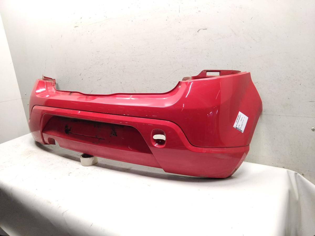 Dacia Sandero 1 original Sto&szlig;f&auml;nger Sto&szlig;stange hinten rot BJ2009