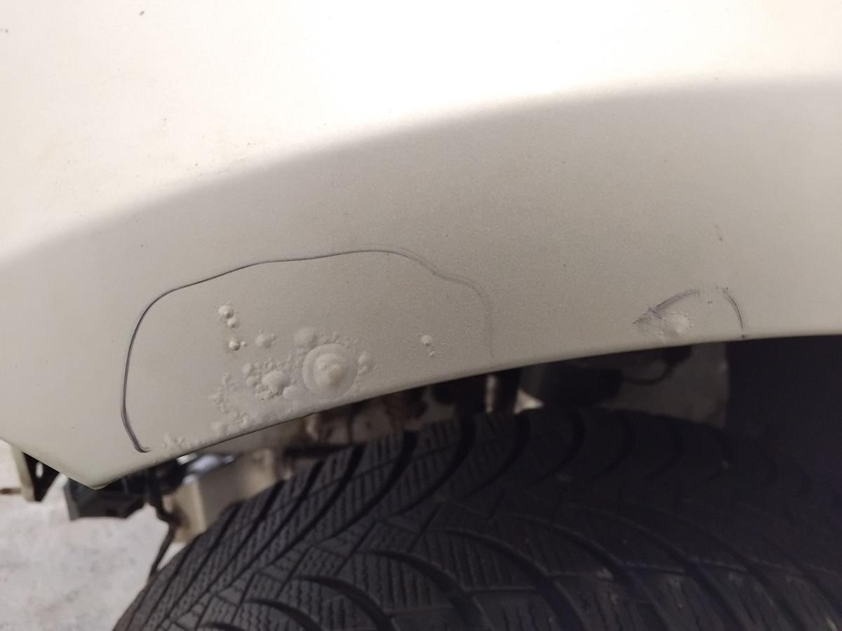 BMW 1er E81 E87 original Kotfl&uuml;gel vorn links 354 Titansilbermetallic BJ2007