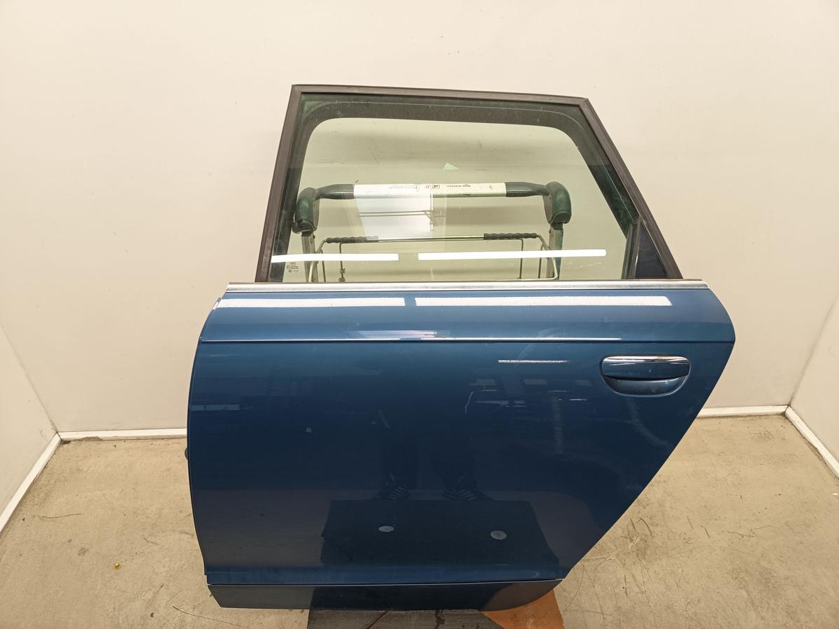 Audi A6 Avant 4F original T&uuml;r hinten links Fond (Roh) Z5B Stratosblau Bj 2005