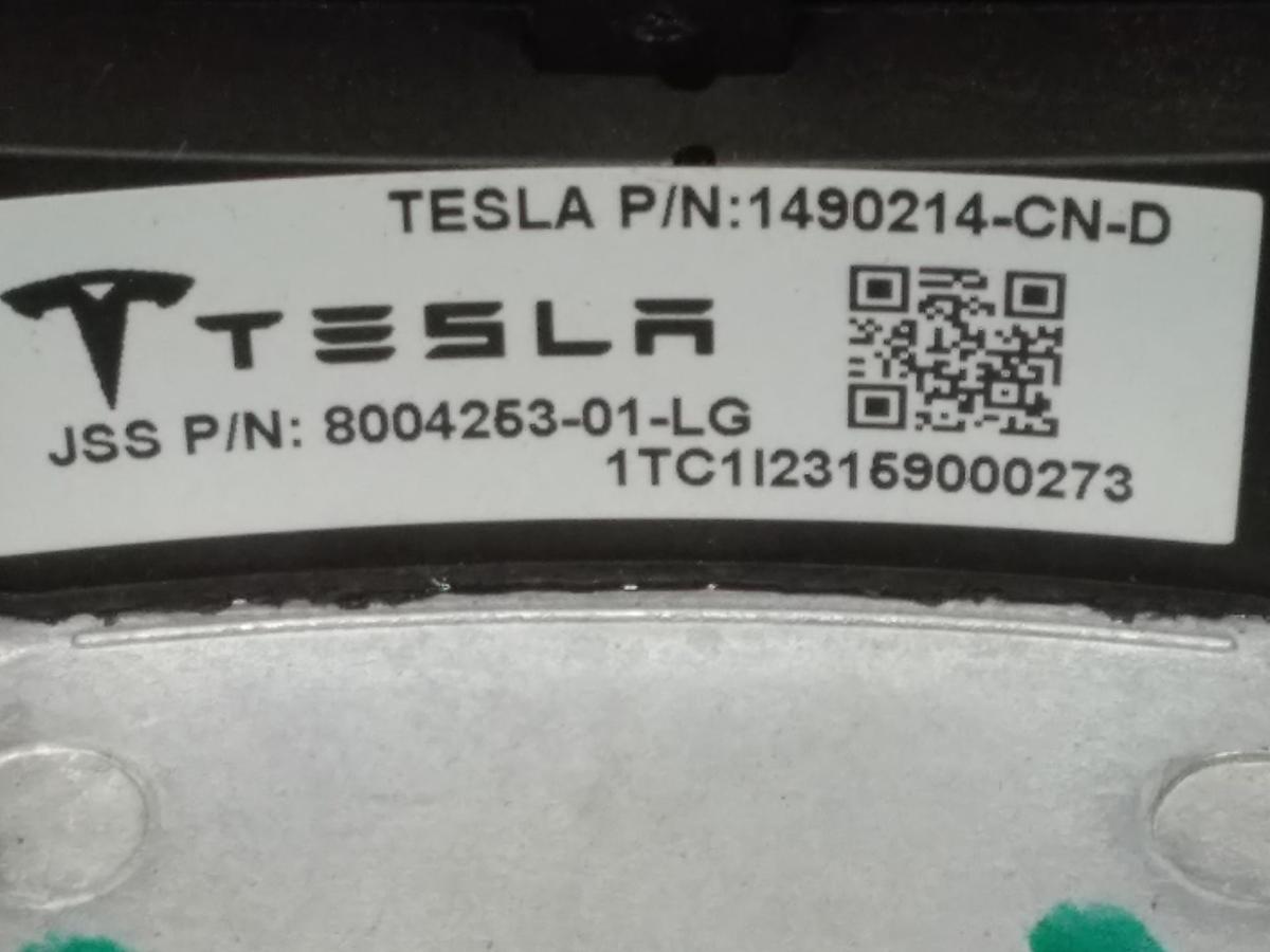 Tesla Model 3 original 3-Speichen Leder-Lenkrad BJ2019 1490214-CN-D