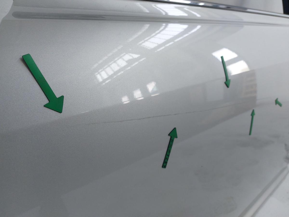 Toyota Avensis T25 Kombi Fahrertür Tür Autotür vorn links 1C0 Radiant Silver Roh