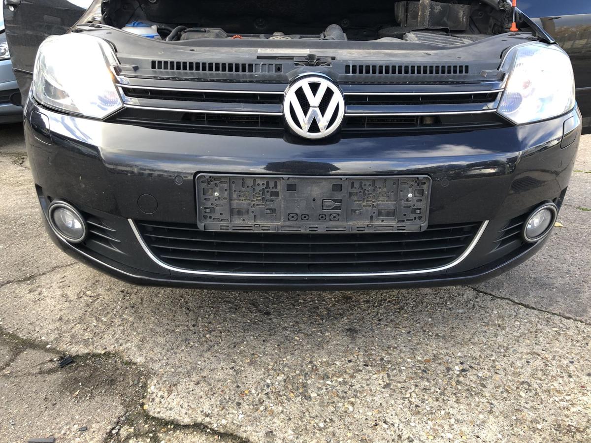 VW Golf Plus 2 II 5M Stoßfänger vorn Frontschürze mit PDC und NSW LC9X Deepblack