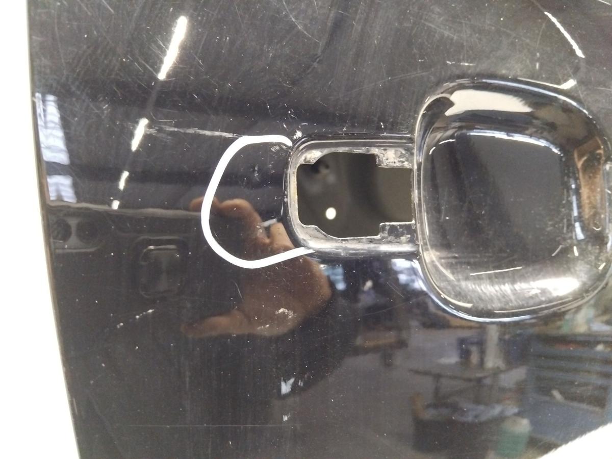 Audi A1 8X T&uuml;r vorn rechts Fahrert&uuml;r brillantschwarz LY9B 3-t&uuml;rig BJ2010