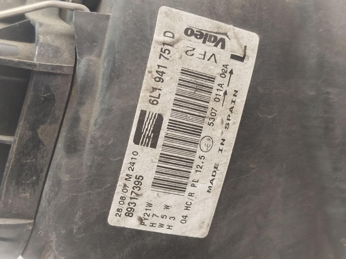 Seat Ibiza 6L ab06 Scheinwerfer vorn links Halogen Doppelscheinwerfer Valeo