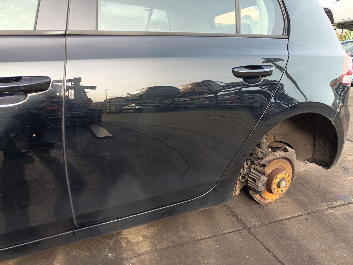 VW Golf VI 6 Limo orig Tür hinten links L041 Schwarz Bj 2009