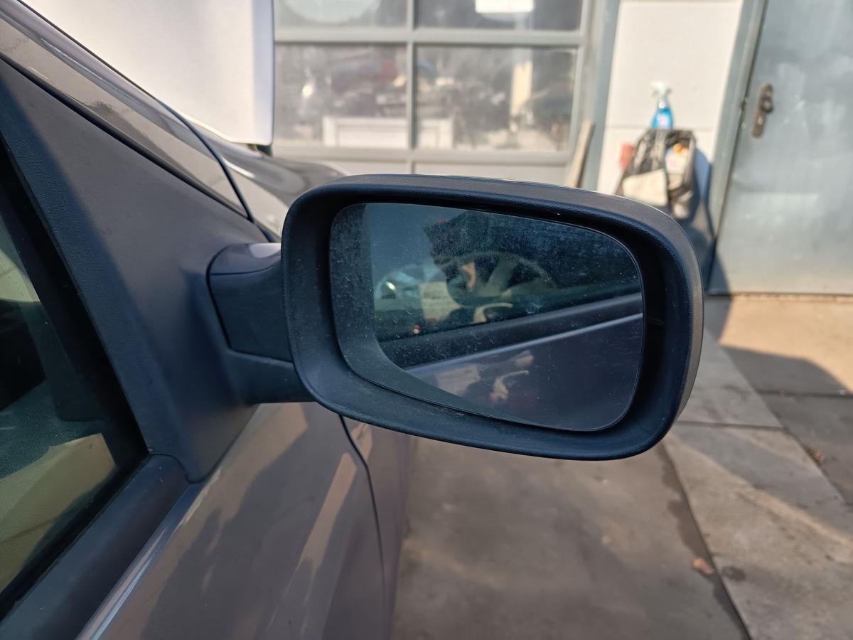 Renault Clio III original Au&szlig;enspiegel rechts elektr TEJ47 Blue Gris Bj 08