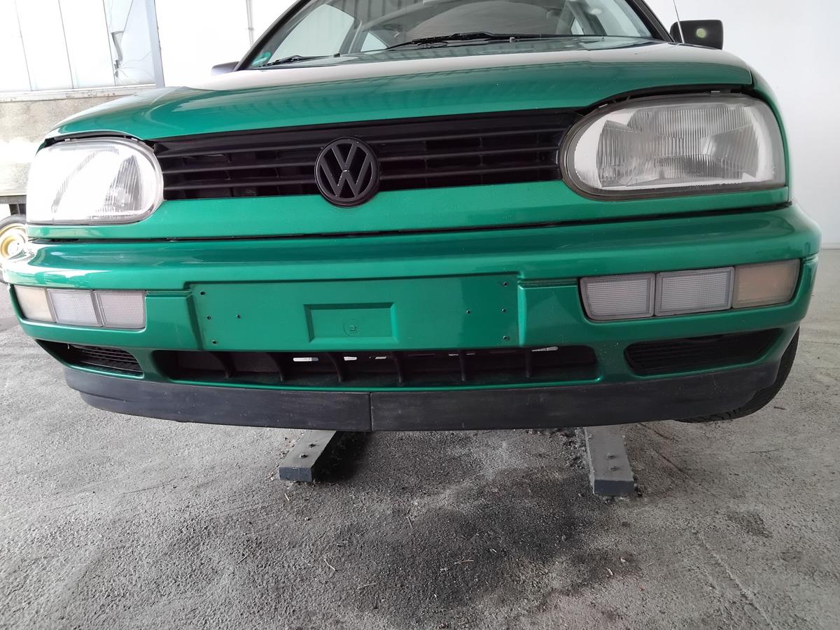 VW Golf 3 original Sto&szlig;stange Stossf&auml;nger vorn LD6P fashiongr&uuml;nmetallic BJ1995