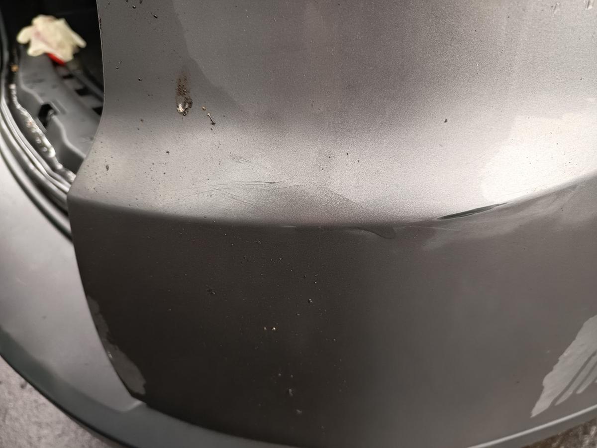 Renault Megane III Kombi orig Sto&szlig;stange hinten PDC TEKNG grau Bj 2010